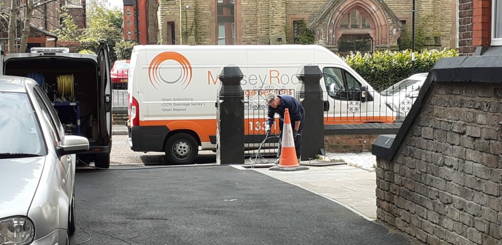 CCTV drain survey, Liverpool