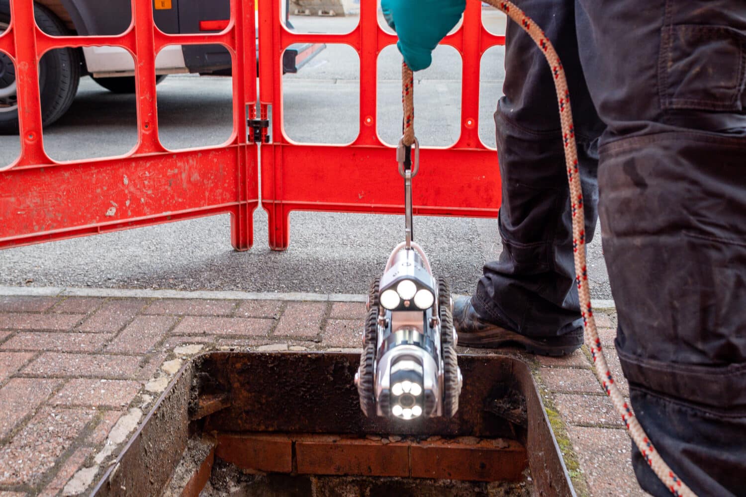 crawler camera drain surveying liverpool