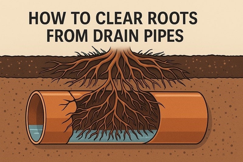 Remove Roots From Drain