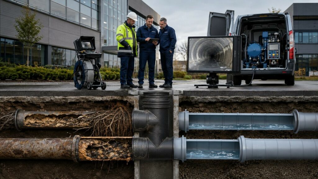 Expert Drainage Inspection Using CCTV Technology