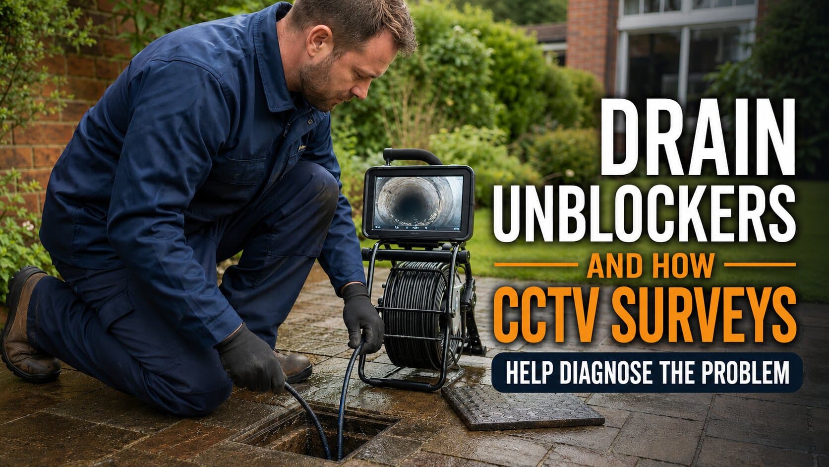 Drain Unblockers with CCTV Drain Surveys