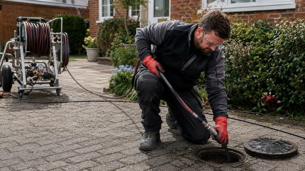 Drain Jetting for Drain Cleaning