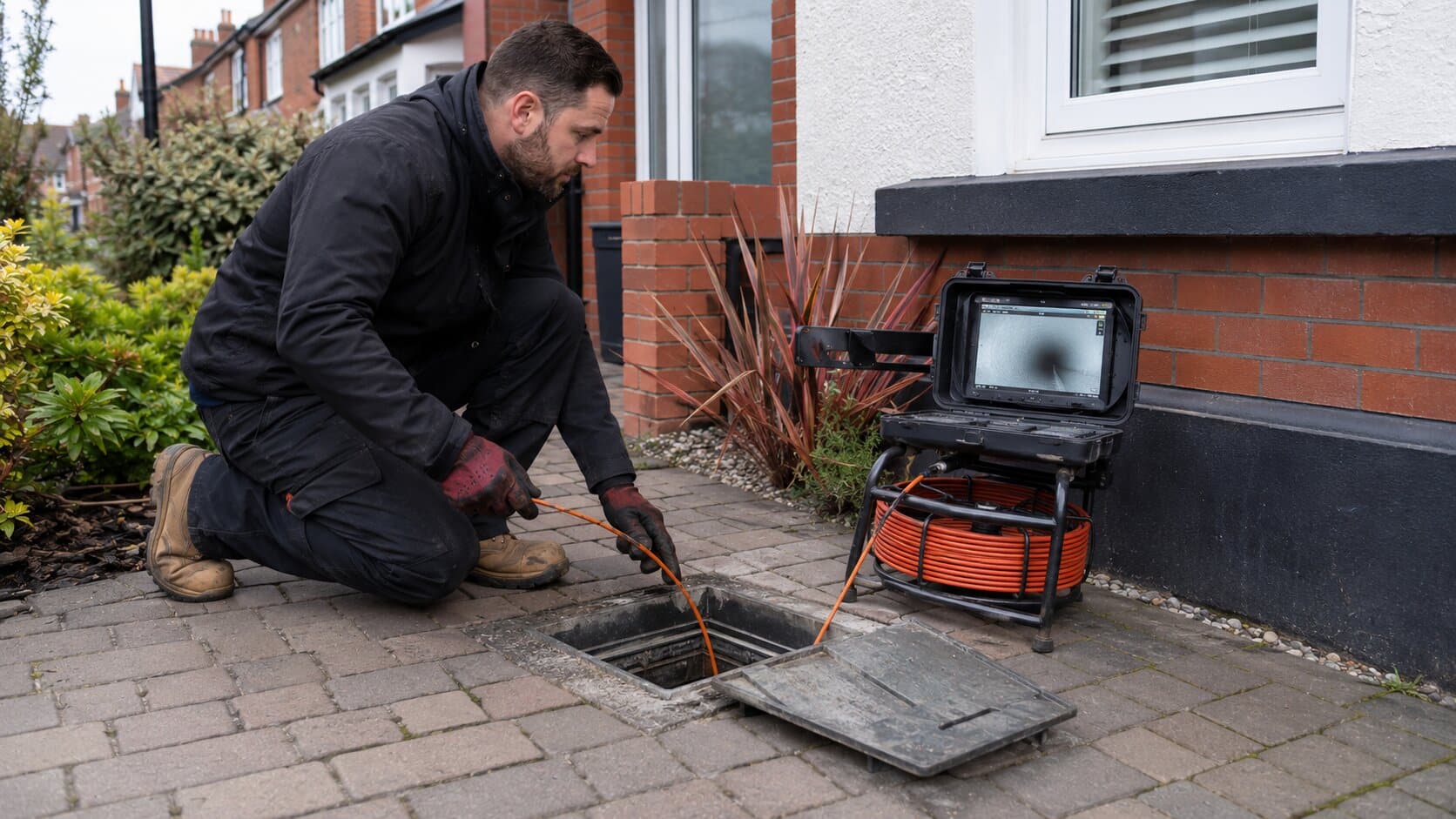 Professional CCTV Drain Inspection