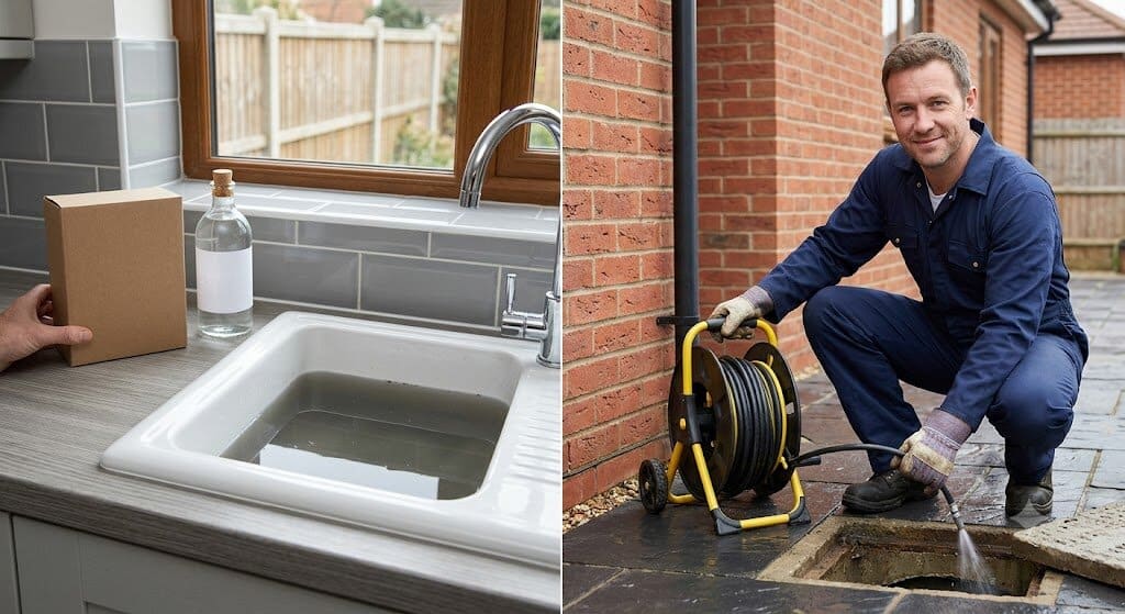 Drain Specialist Instead of Vinegar or Soda