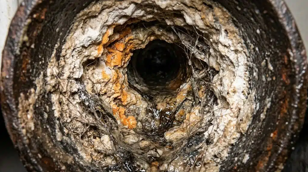 Limescale Can Block Drains